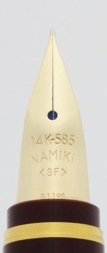 ナミキファルコンSF Namiki Falcon Fountain Pen (1998) - Burgundy w Gold Trim